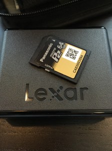 Lexar SR2 and MicroP2 card